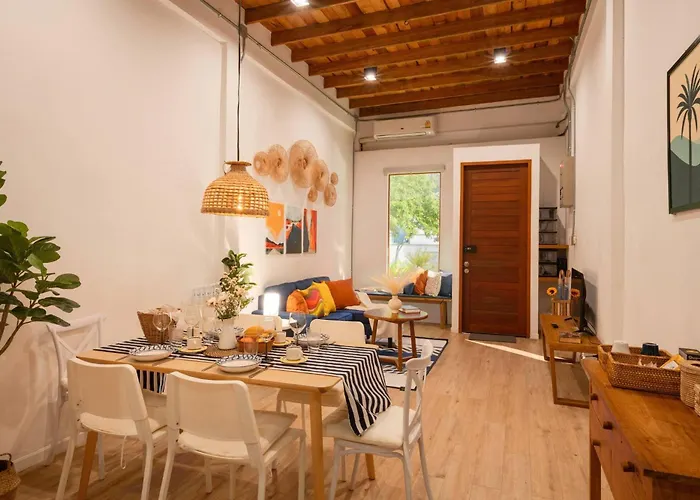 펜션 Soulful Stay-hidden Thai-mediterranean Retreat. 방콕