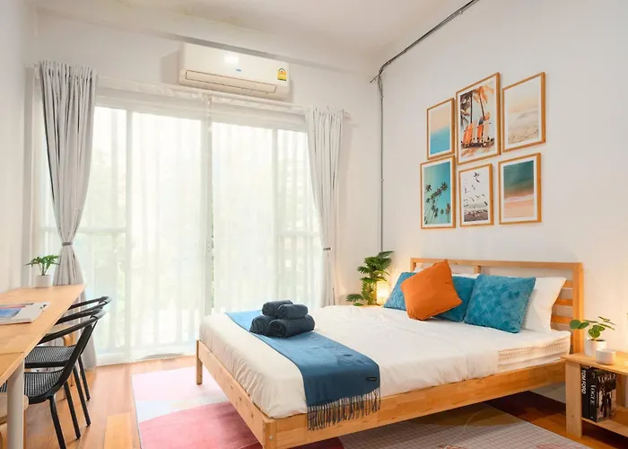 펜션 Soulful Stay-hidden Thai-mediterranean Retreat.